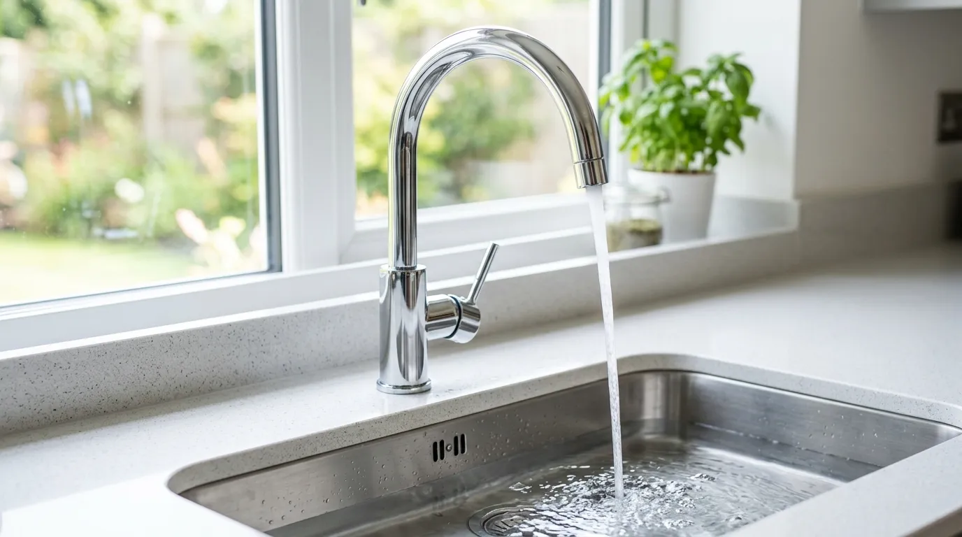 Local Plumbing Master Pros same day plumber fixing a faucet in Walesboro, IN